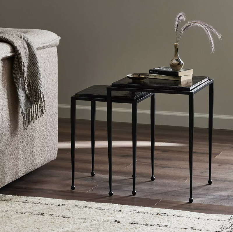 Dalston Cast Glass Nesting Tables