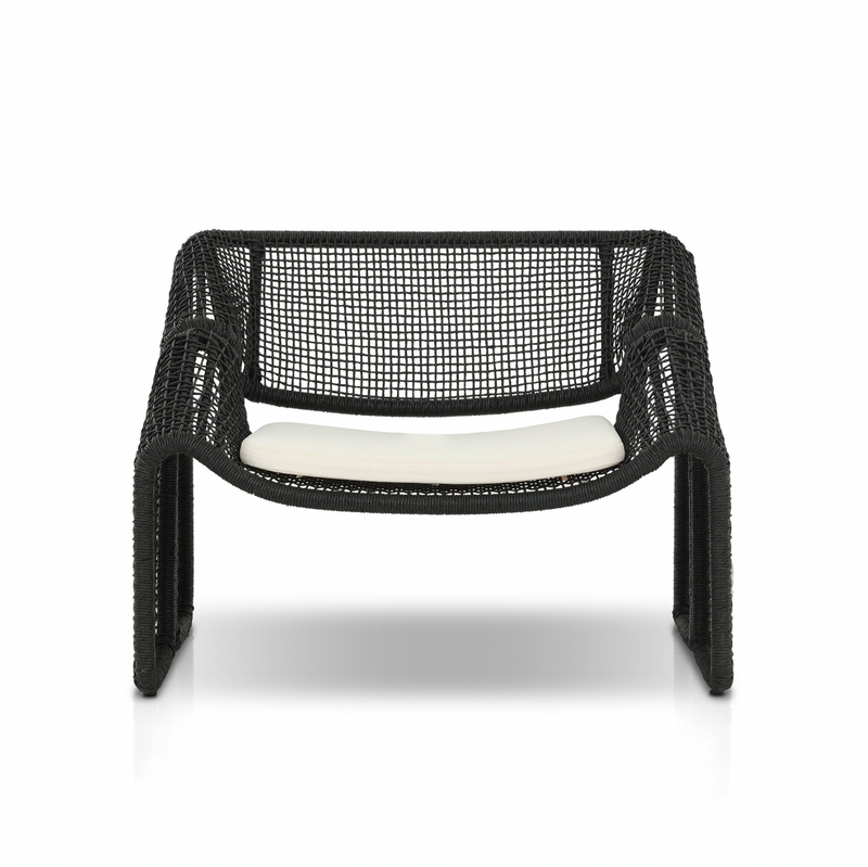 Selma Outdoor Chair - Black Hyacinth