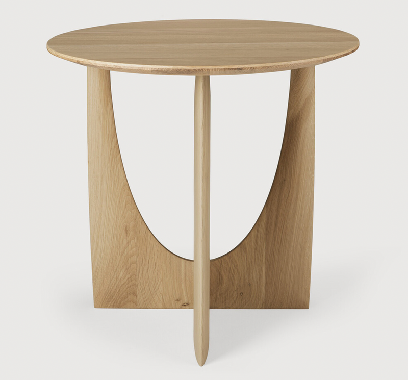 Geometric Side Table - Natural