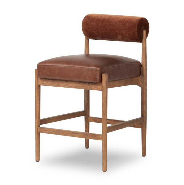 Jazelle Counter Stool - Havana Brown