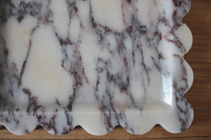 The Cyrus Tray- Marble Square