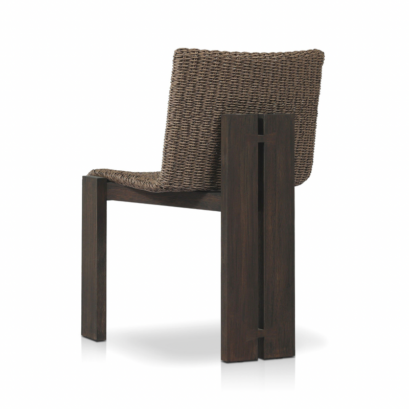Roxy Outdoor Dining Chair - Faux Dark Hyacinth