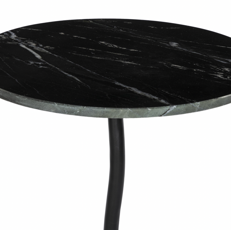 Sophie End Table - Black Marble