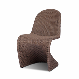 Portia Outdoor Dining Chair - Tanned Weave
