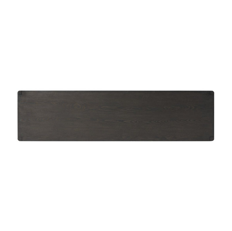 Zuma 6 Drawer Dresser - Smoked Black Ash Veneer