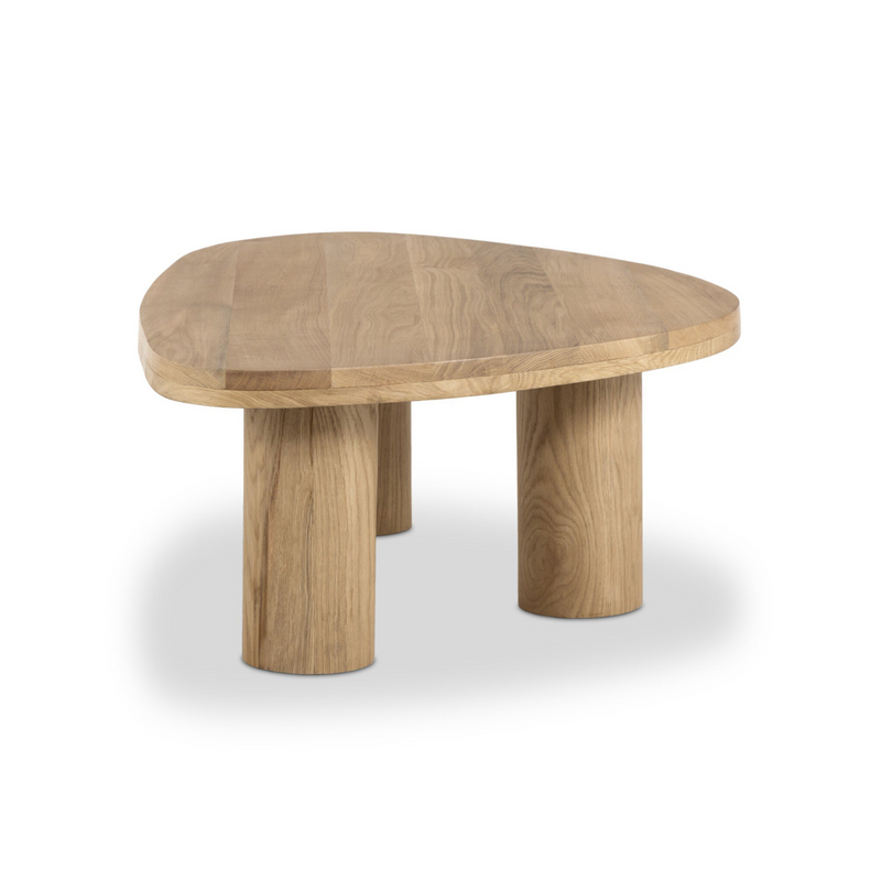 Zion Nesting Coffee Table Set - Natural Oak