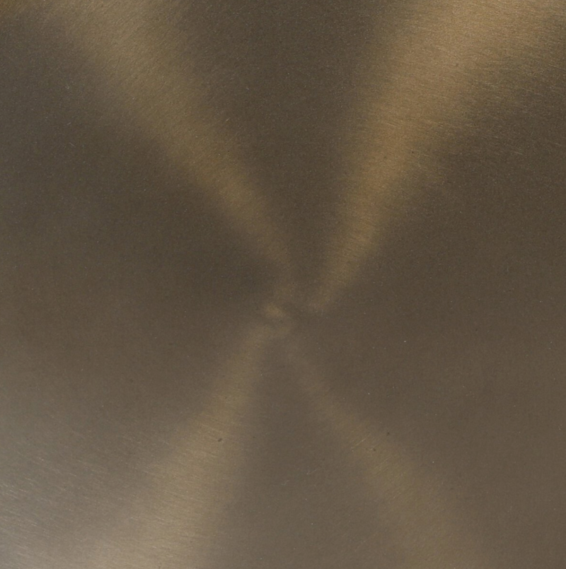 Jocelyn End Table - Dark Brass