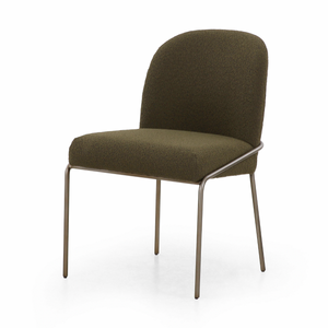 Astrud Dining Chair - Fiqa Boucle Olive