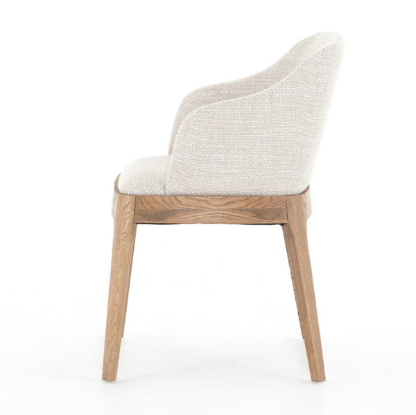 Bryce Dining Armchair - Gibson Wheat