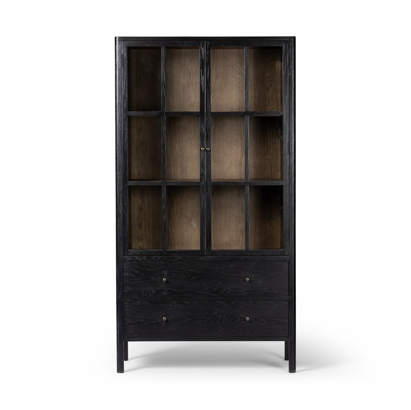 Bolsa Cabinet - Brushed Ebony Oak