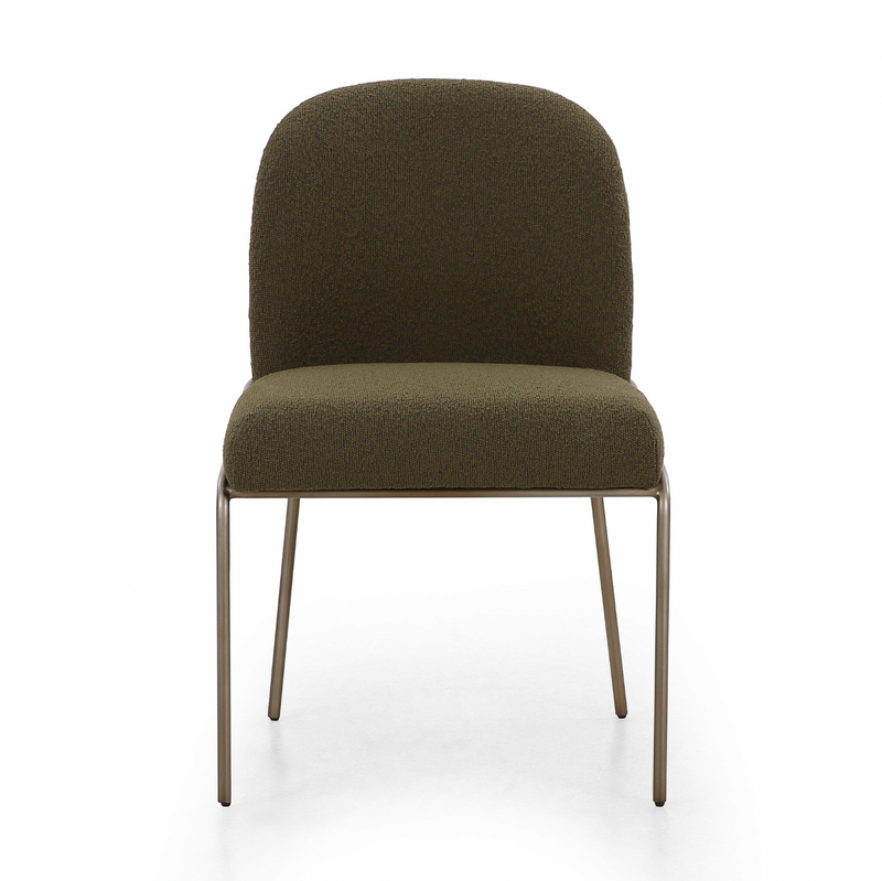 Astrud Dining Chair - Fiqa Boucle Olive