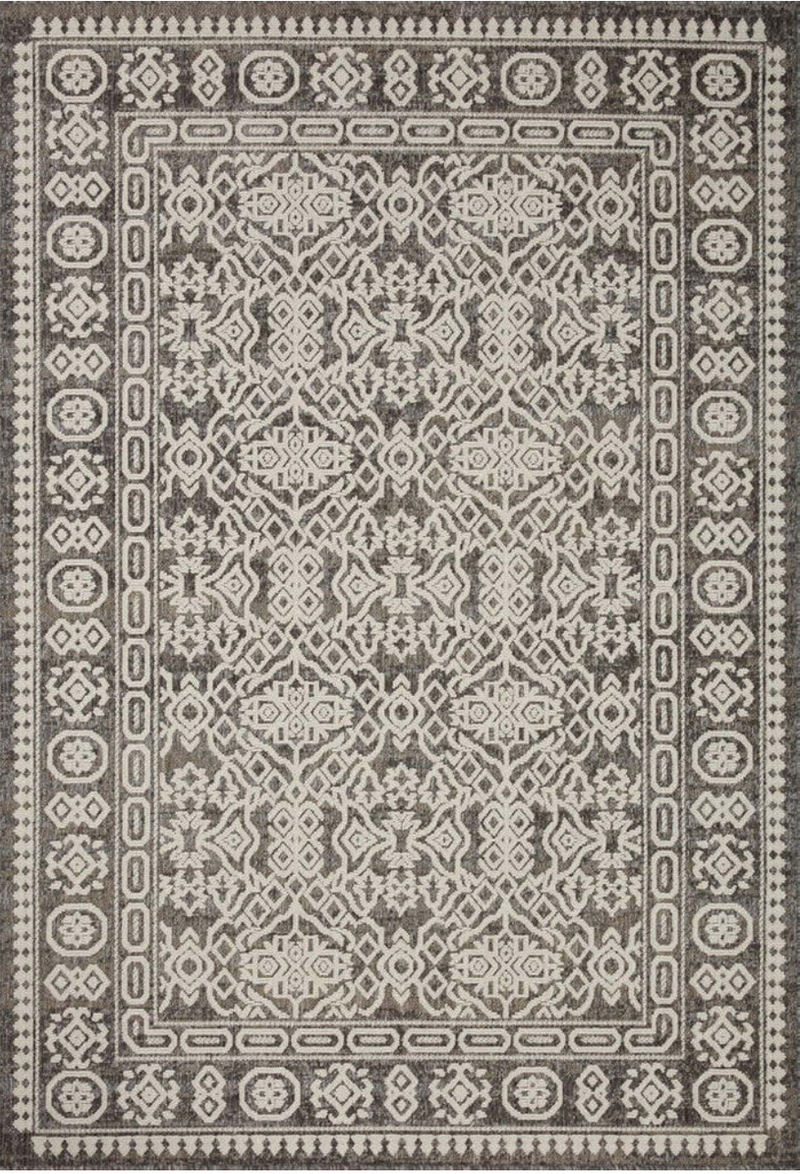 Rainier Pebble and Ivory Area Rug