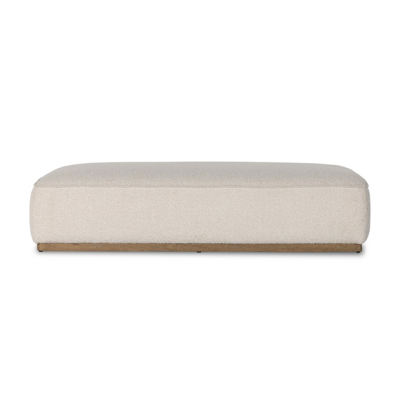 Sinclair Cocktail Ottoman - Knoll Natural