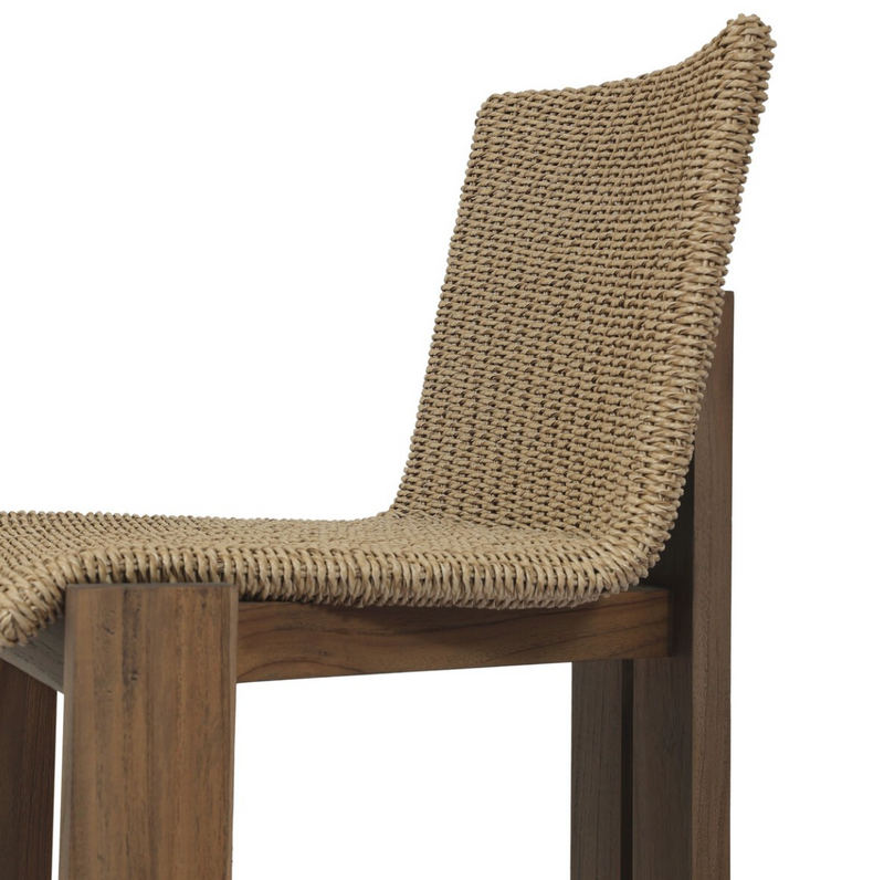 Roxy Outdoor Dining Chair - Faux Hyacinth