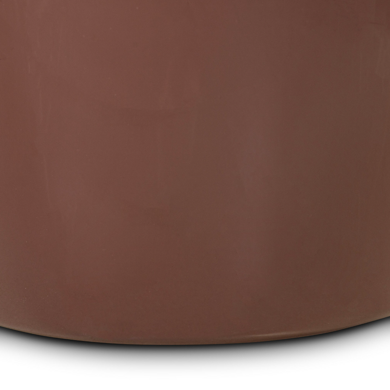 Bossa End Table - Plum Lacquer
