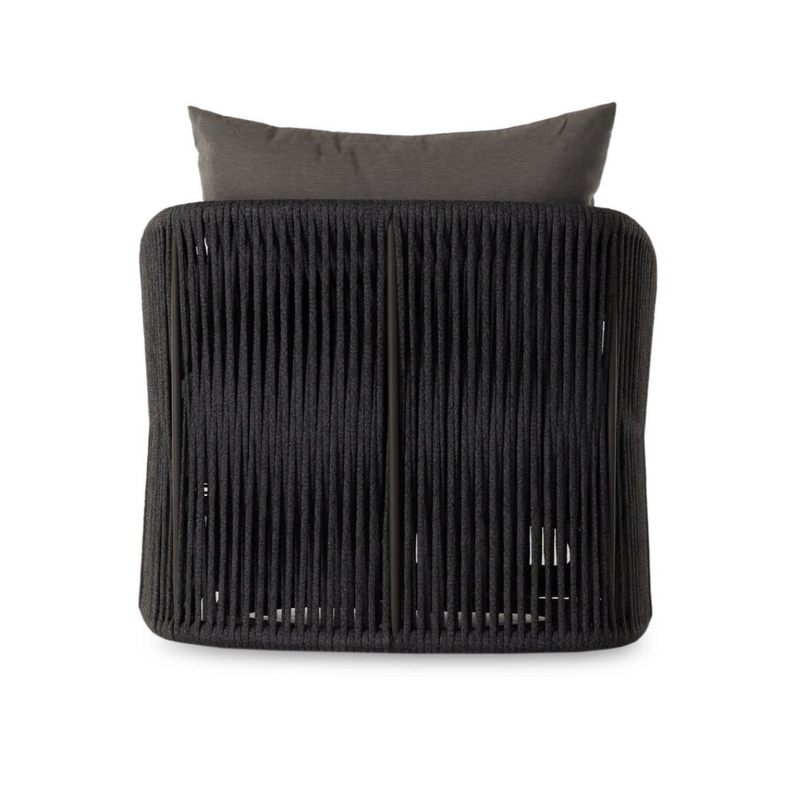 Porto Outdoor Swivel Chair - Venao Charcoal