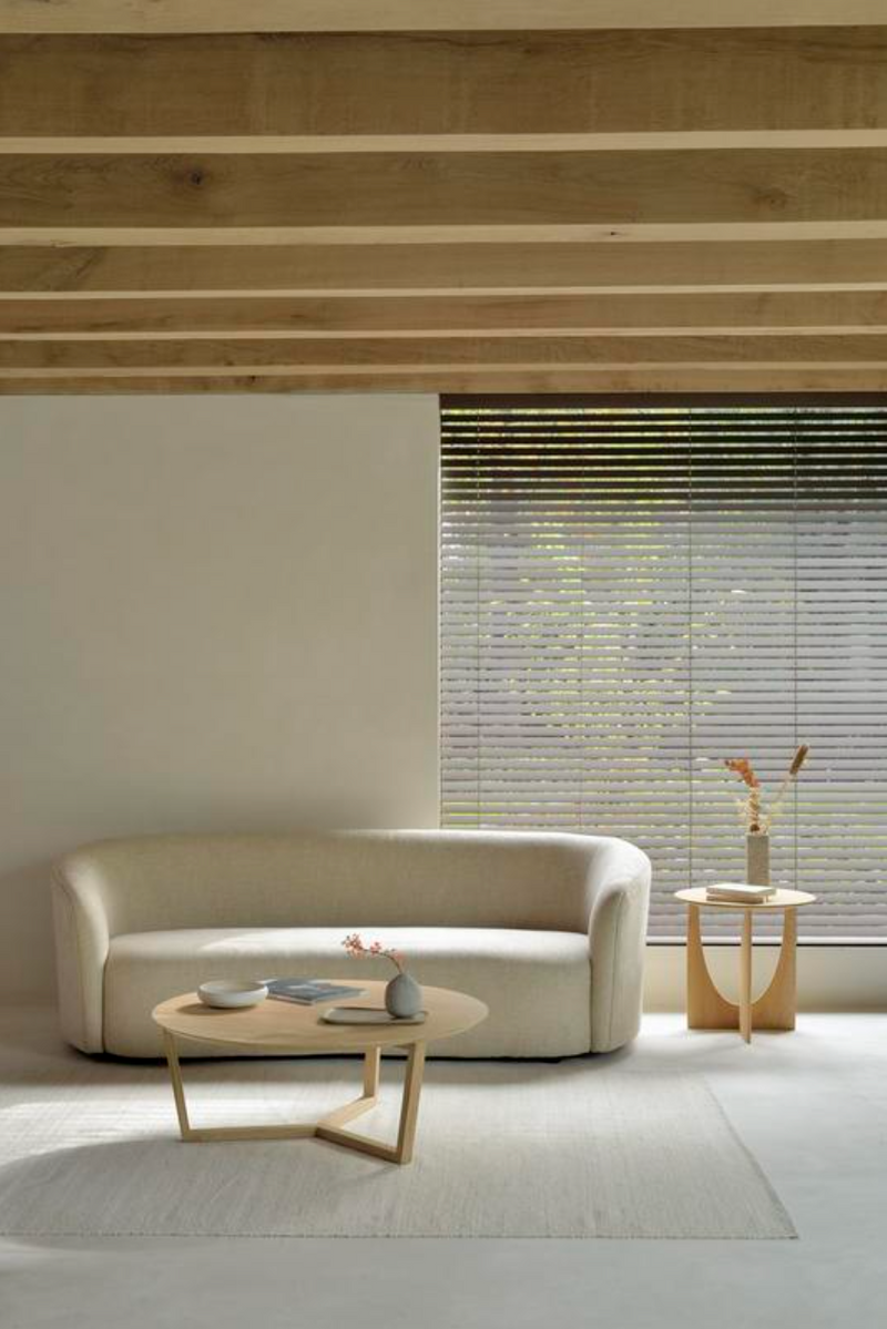 Geometric Side Table - Natural