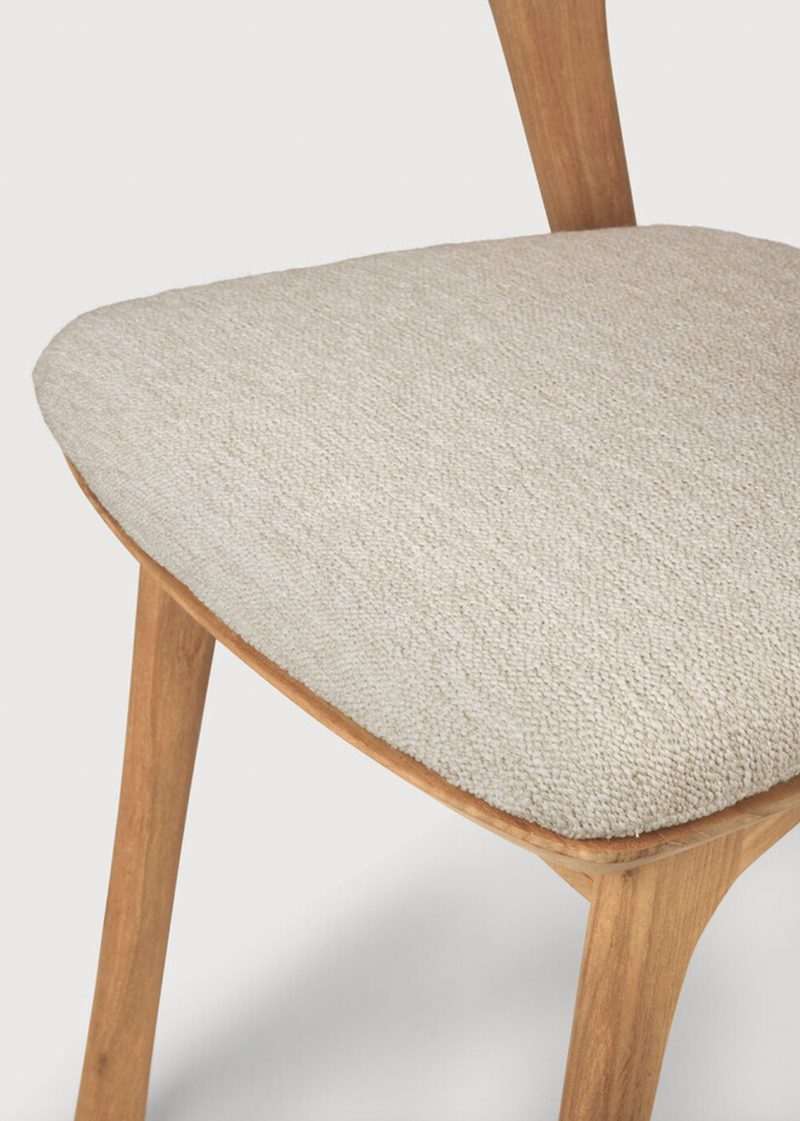 Bok Outdoor Dining Chair with Cushion - Natural