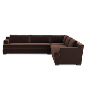 Crispin 3 Piece Sectional - Surrey Cocoa