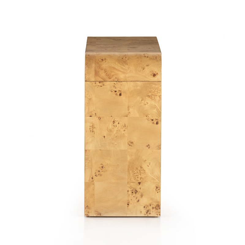 Jenson Console Table - Natural Poplar Burl