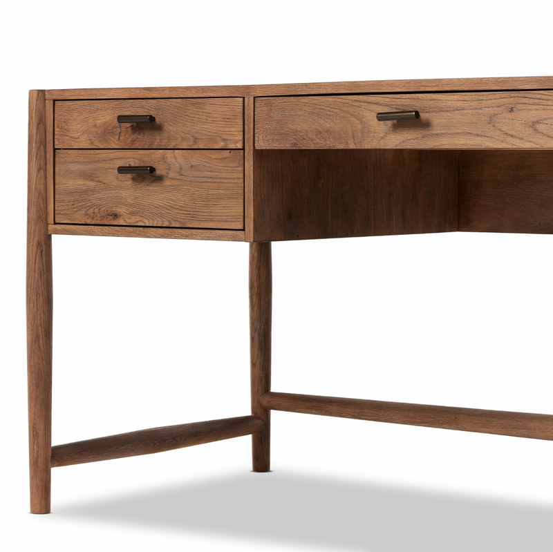 Glenview Desk - Weathered Oak