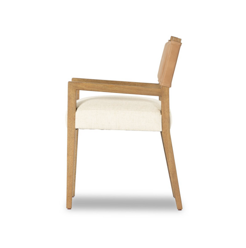 Ferris Dining Armchair - Thames Cream