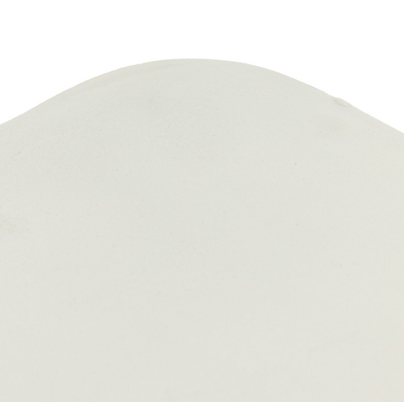 Basil Outdoor Square Drink Table - Matte White