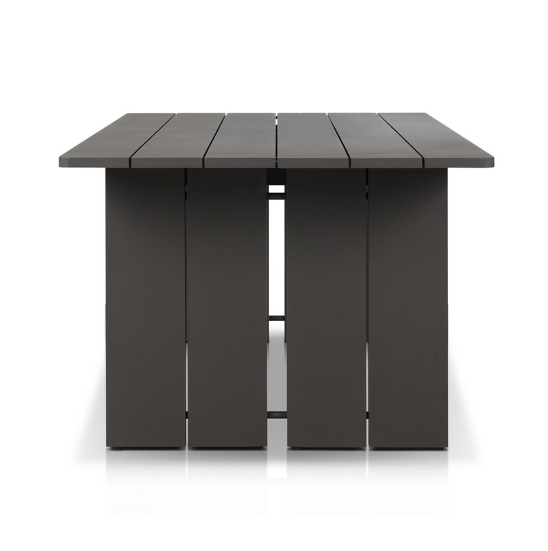 Chapman Outdoor Metal Dining Table-92"