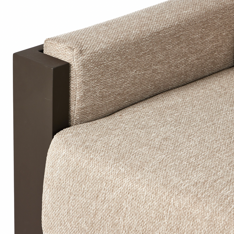 Chapman Outdoor Metal Chair - Concha Fog