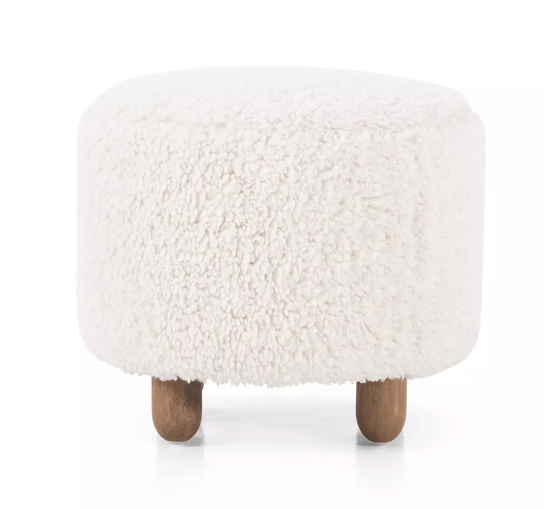 Aniston Ottoman - Andes Natural