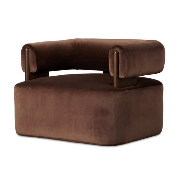 Ward Swivel Chair - Surrey Cocoa