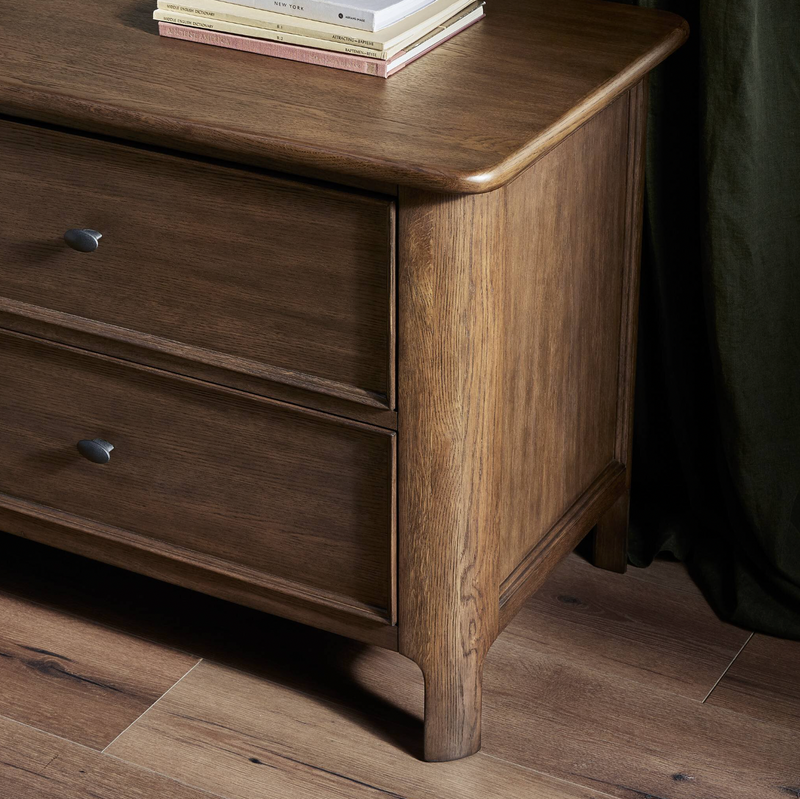 Russ Nightstand - Aged Oak