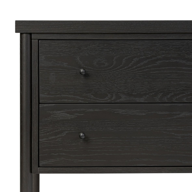 Roark Nightstand - Ebony Oak Veneer
