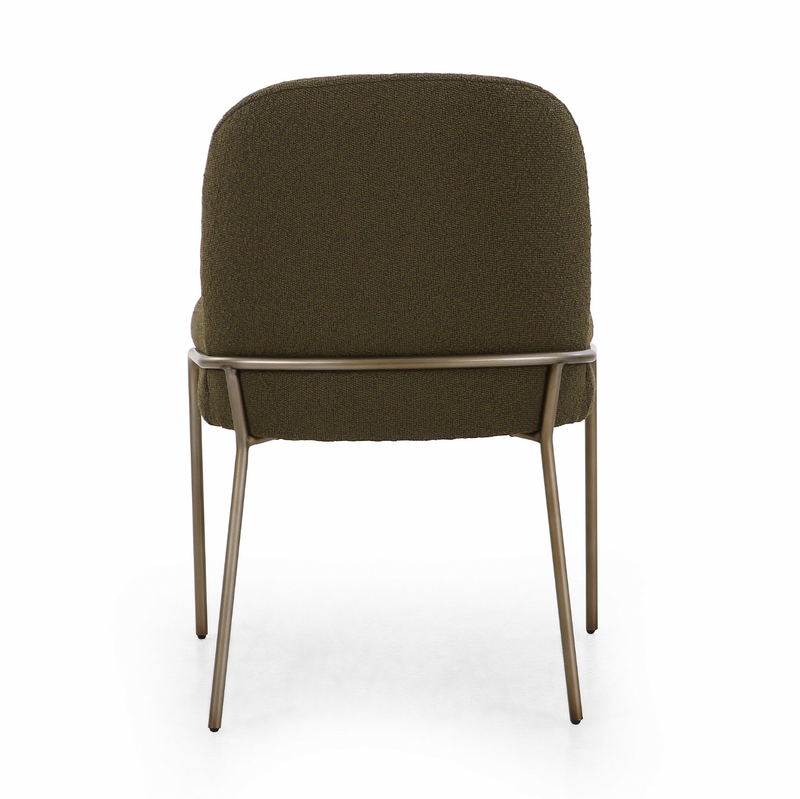 Astrud Dining Chair - Fiqa Boucle Olive