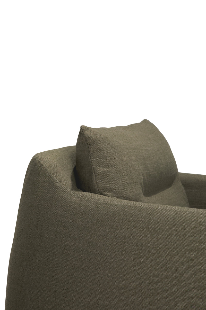 Weave Lounge Chair - Green