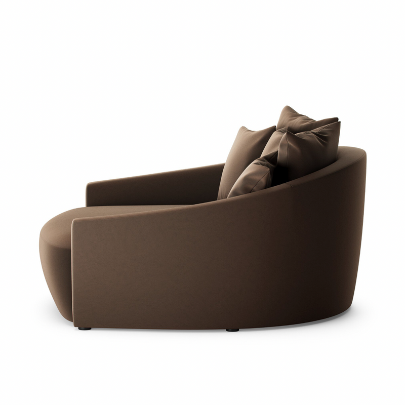 Chloe Media Lounger - Henry Coffee