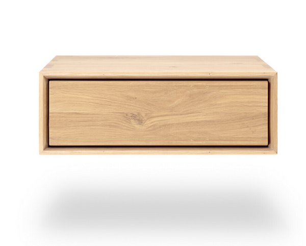 Oak Nordic II Bedside Table - Hanging