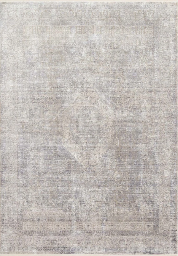 Franca Silver and Pebble Area Rug