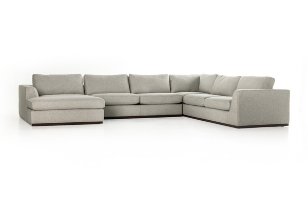 Colt 4-Piece Sectional - Aldred Silver