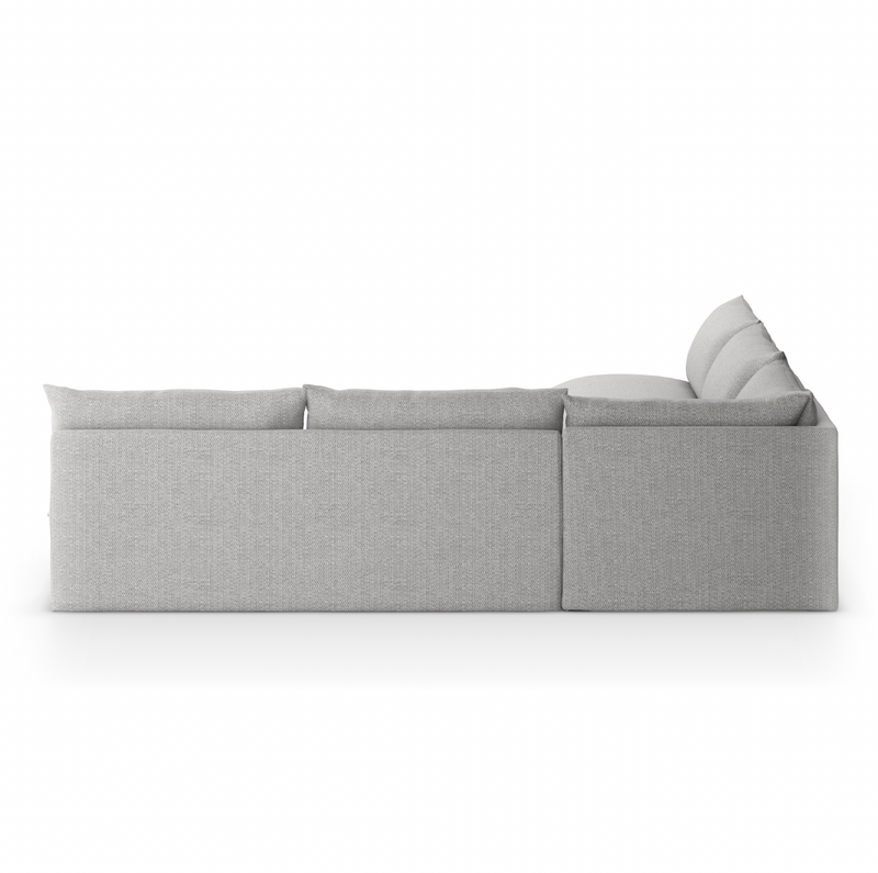 Grant Outdoor 3 Piece Sectional - Faye Ash