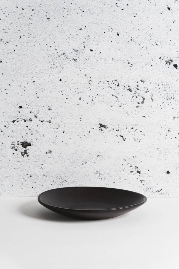 Stoneware Dinner Plate | Dadasi - Matte Black