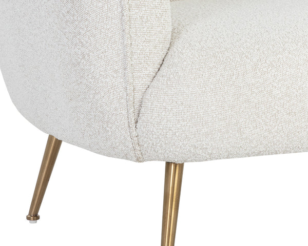 Beverly Chair - White Boucle