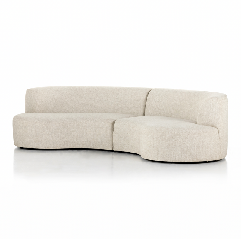 Opal Outdoor Curved Sectional - Faye Sand