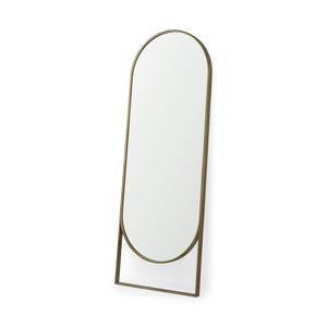 Taylor Floor Mirror - Antique Gold