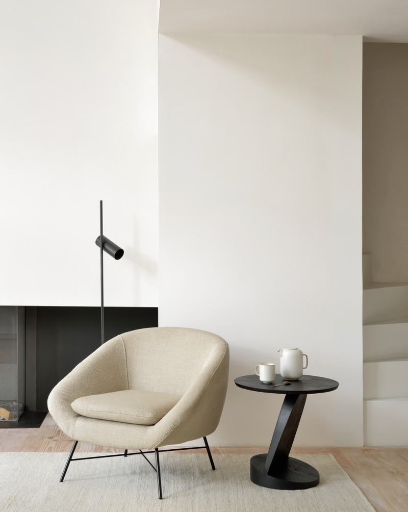Barrow Lounge Chair - Off-White