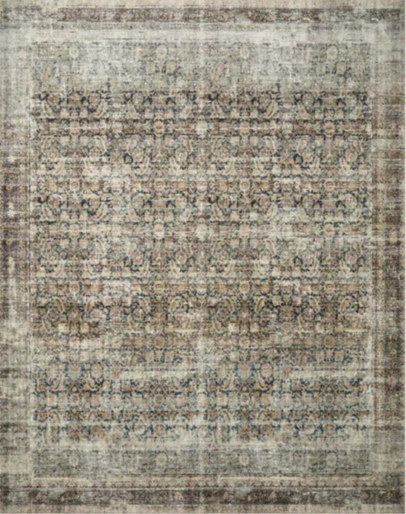 Amber Lewis - Morgan Navy and Sand Area Rug