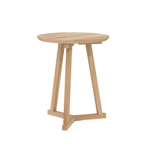 Oak Tripod Table - Natural