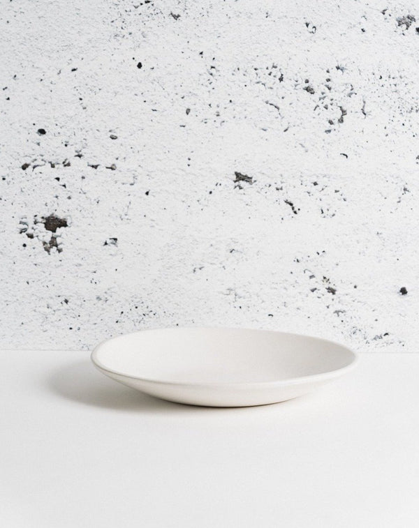 Stoneware Dinner Plate | Dadasi - Matte White
