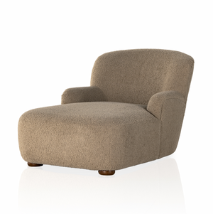 Kadon Chaise Lounge - Sheepskin Camel