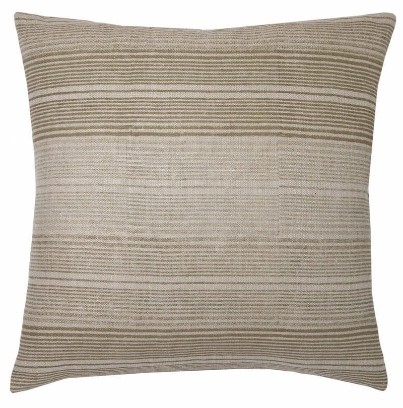 Pistachio Stripe 24" Cushion